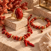 Bijuterii handmade cu coral rosu si coral natural - ghid OK-Lux