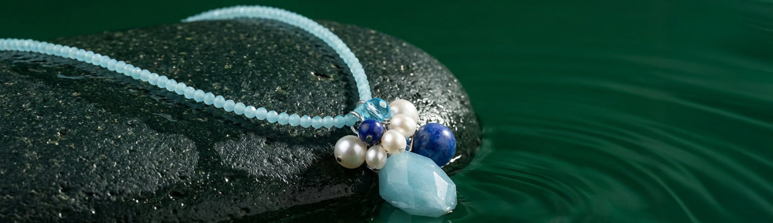 Colecție coliere dama elegante handmade din pietre naturale, perle și argint - bijuterii unicat Laura Stoica