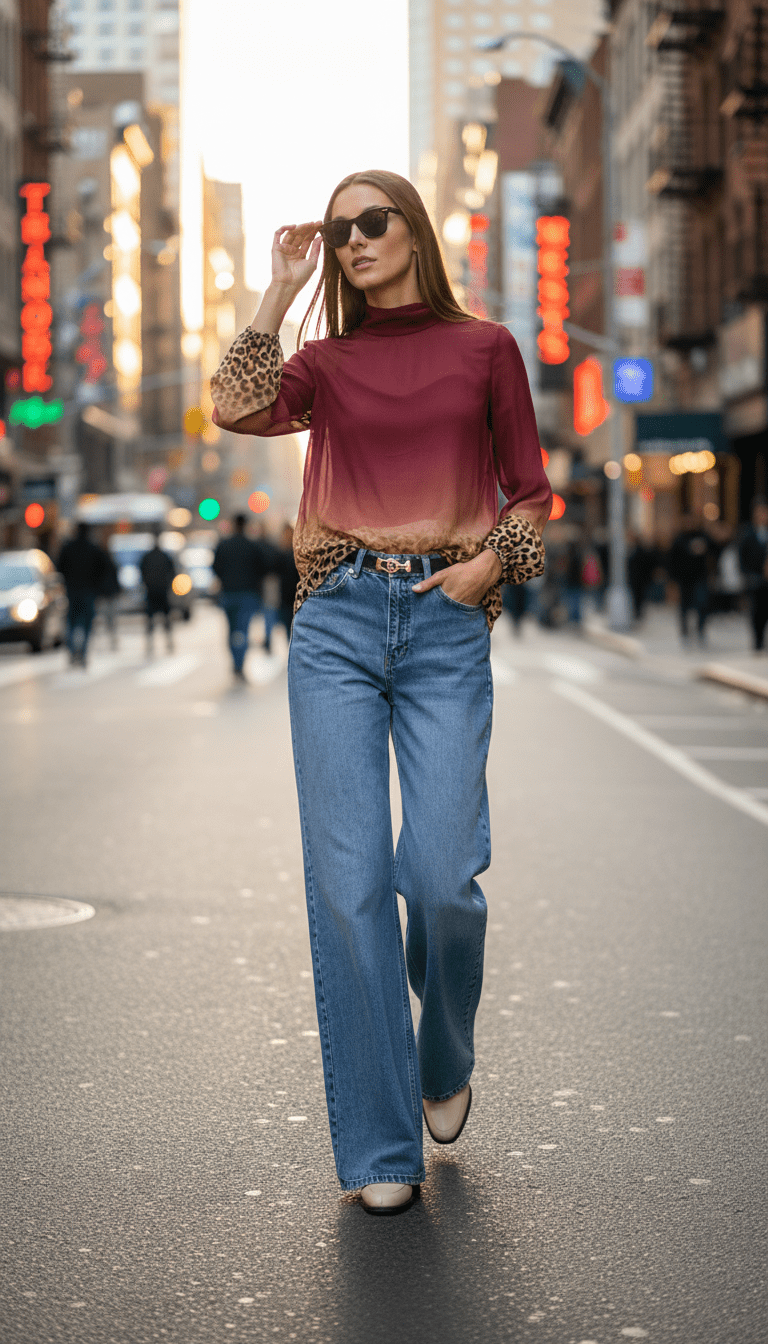 Bluză din Vascoză cu Elastan, Talie Unică - OK Lux. All rights reserved. - Blouses - 