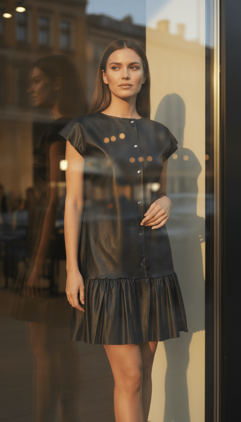 Bluză din Vascoză cu Mâneci Fluture - OK Lux. All rights reserved. - Blouses - 