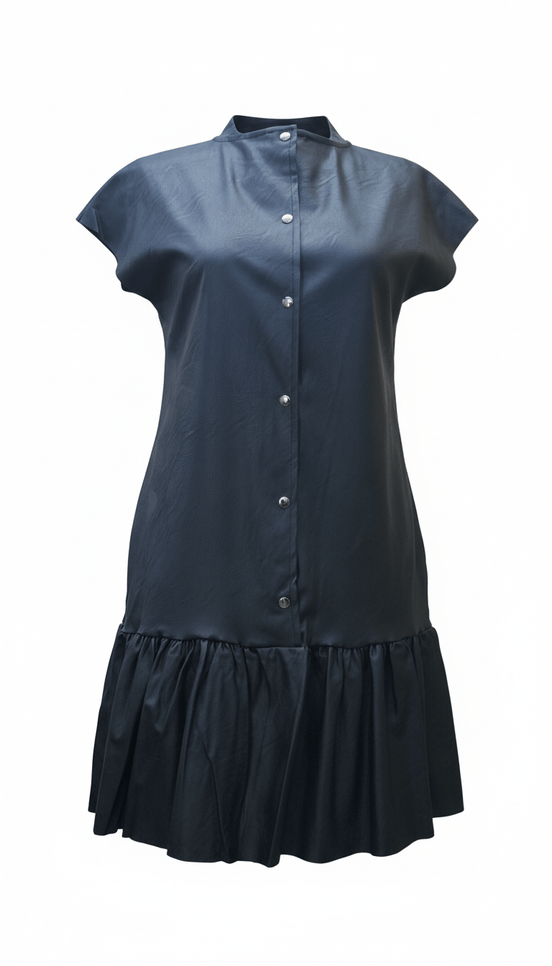 Bluză din Vascoză cu Mâneci Fluture - OK Lux. All rights reserved. - Blouses - 