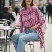 Bluză din Vascoză cu Mâneci Scurte în Formă de Fluture - OK Lux. All rights reserved. - Blouses - 