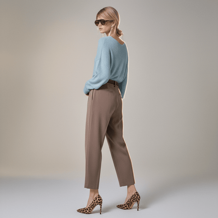 Bluză lejeră nuanță albastru ciel - OK Lux. All rights reserved. - Blouses - SKY BLUE - 