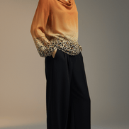 Bluză Subțire din Vascoză cu Elastan, Talie Unică - OK Lux. All rights reserved. - Blouses - 