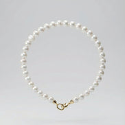 Brățară din perle de cultură tip AAA, cu închizătoare din argint - OK Lux. All rights reserved. - Bijuterii - 