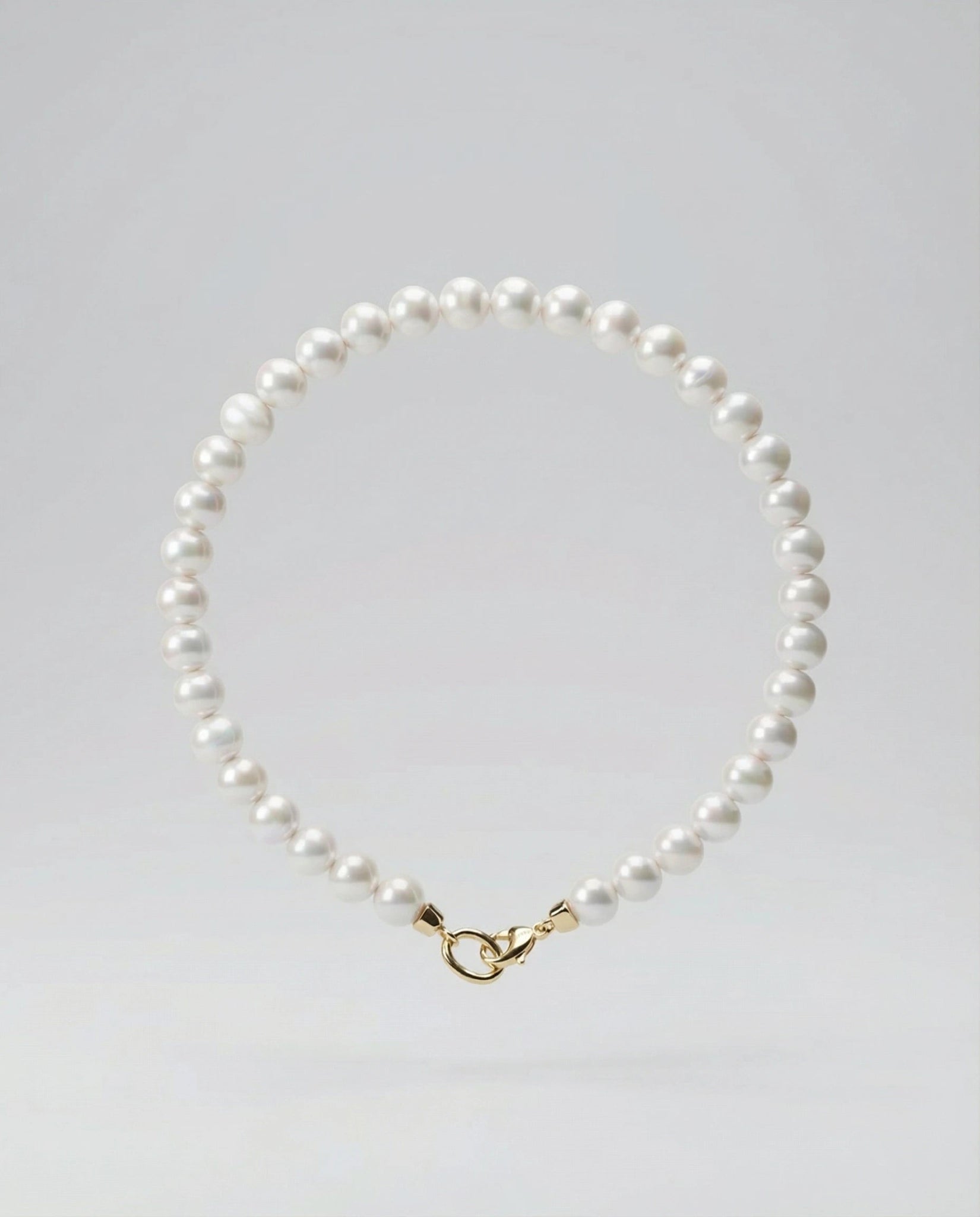 Brățară din perle de cultură tip AAA, cu închizătoare din argint - OK Lux. All rights reserved. - Bijuterii - 