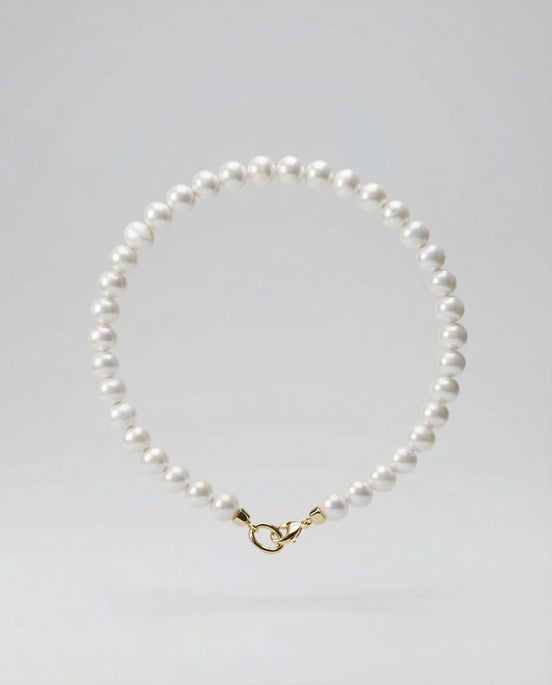 Brățară din perle de cultură tip AAA, cu închizătoare din argint - OK Lux. All rights reserved. - Bijuterii - 