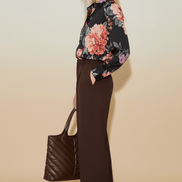 Cămașă fluidă neagră, croială lejeră - OK Lux. All rights reserved. - Shirts - BLACK - 