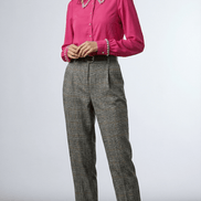 Cămașă fluidă roz fucsia elegantă - OK Lux. All rights reserved. - Shirts - FUCHSIA PINK - 