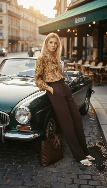 Cămașă galben muștar, croială lejeră - OK Lux. All rights reserved. - Shirts - MUSTARD YELLOW - 