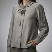 Camasă gri închis cu design urban - OK Lux. All rights reserved. - Shirts - GREY - 