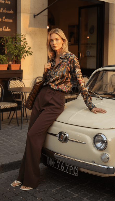 Cămașă gri lejeră, mărime universală - OK Lux. All rights reserved. - Shirts - GRAY - 