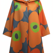 Cardigan Flower în A portocaliu - OK Lux. All rights reserved. - Cardigans - ORANGE - 