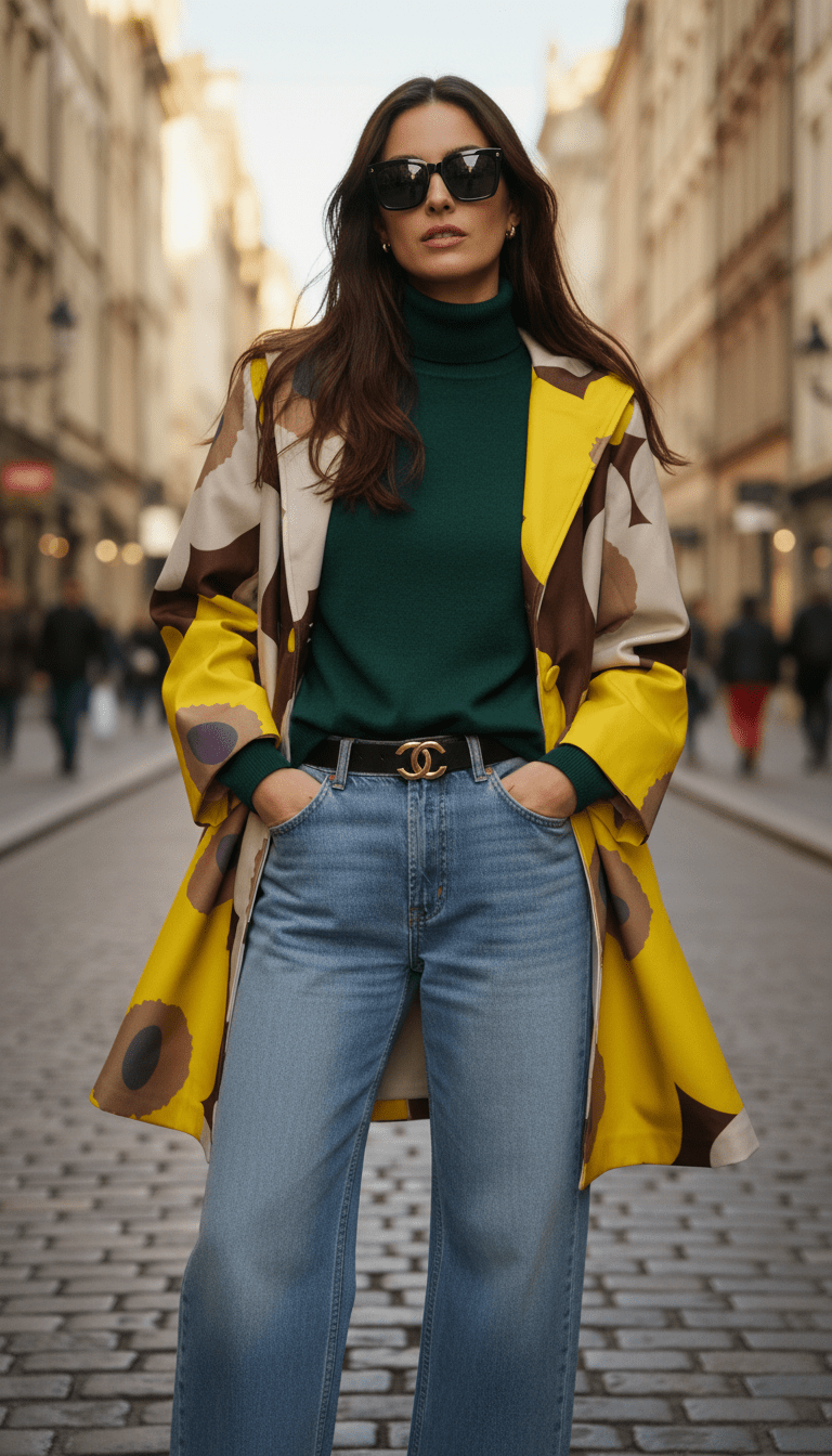 Cardigan galben lejer în formă de A - OK Lux. All rights reserved. - Cardigans - YELLOW - 