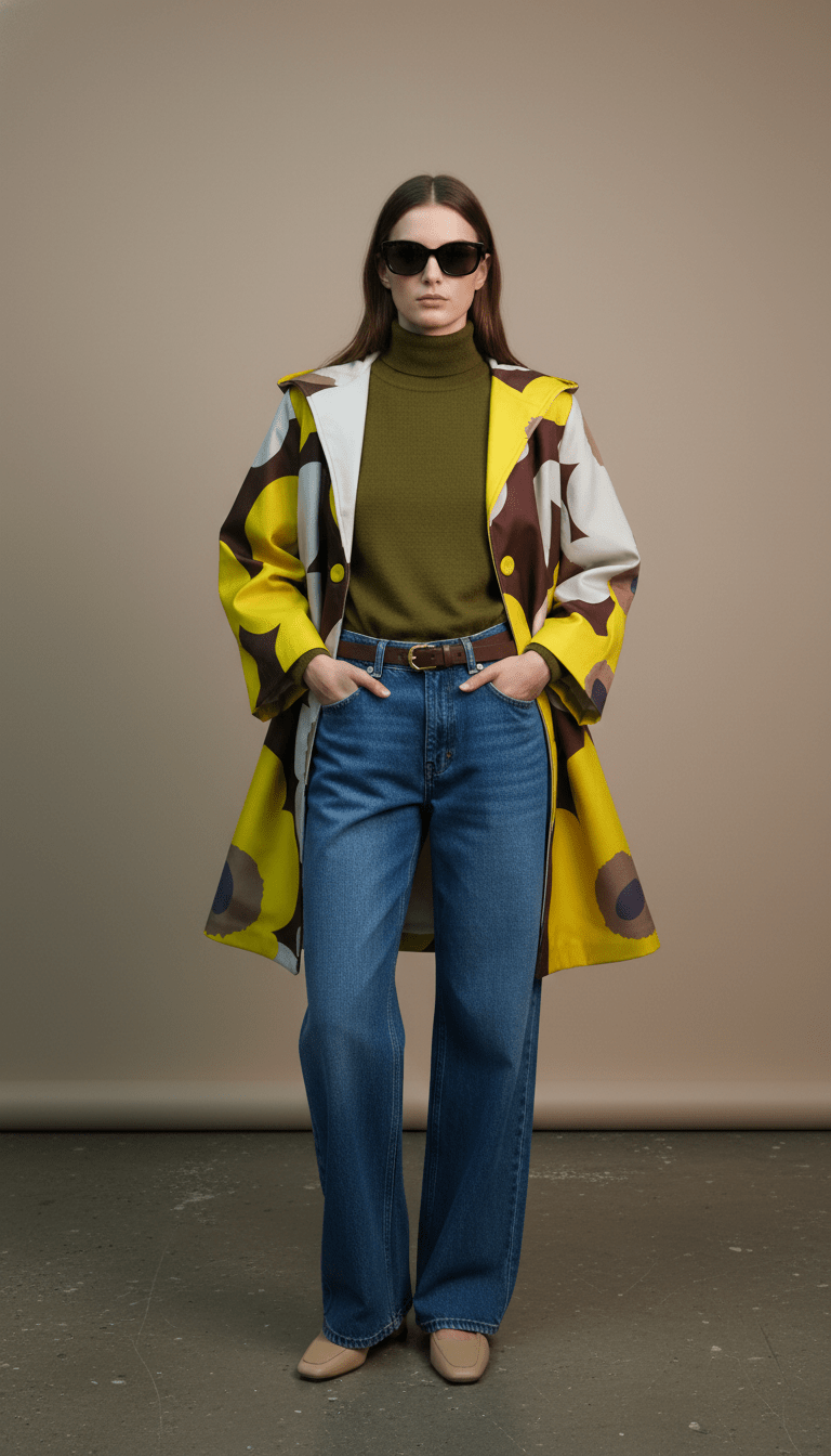 Cardigan galben lejer în formă de A - OK Lux. All rights reserved. - Cardigans - YELLOW - 