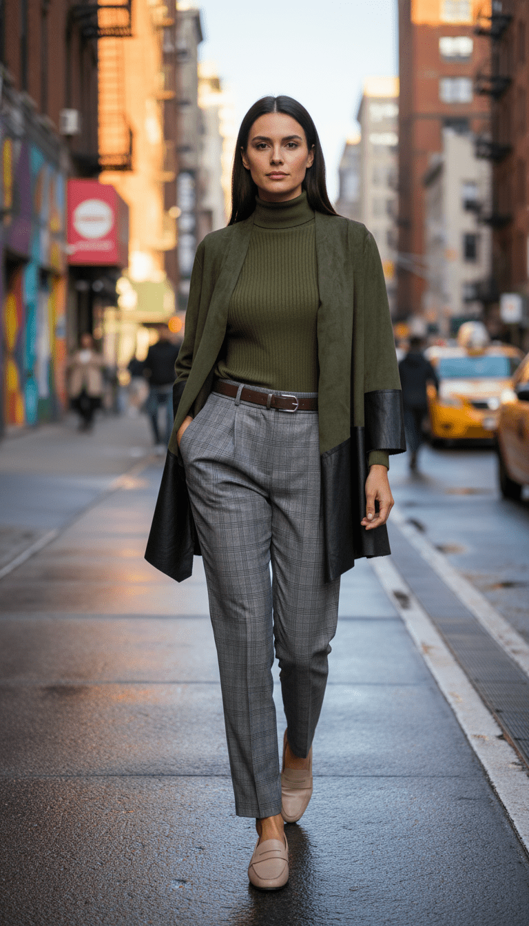 Cardigan verde kaki cu imprimeu, stil urban - OK Lux. All rights reserved. - Cardigans - KHAKI GREEN - 