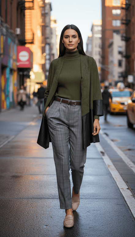 Cardigan verde kaki cu imprimeu, stil urban - OK Lux. All rights reserved. - Cardigans - KHAKI GREEN - 