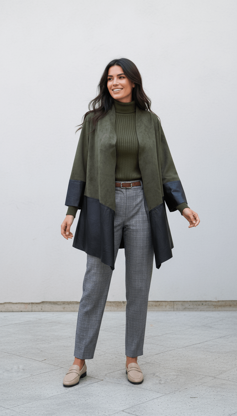 Cardigan verde kaki cu imprimeu, stil urban - OK Lux. All rights reserved. - Cardigans - KHAKI GREEN - 