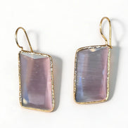 Cercei Cat Eye Charm – Aur 24K - OK Lux. All rights reserved. - Earrings - 