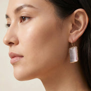 Cercei Cat Eye Charm – Oțel placat Aur 24K - OK Lux. All rights reserved. - Earrings - 