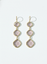Cercei Cat Eye Drop – Aur 24K - OK Lux. All rights reserved. - Earrings - 