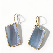 Cercei Cat Eye Glow – Aur 24K - OK Lux. All rights reserved. - Earrings - 