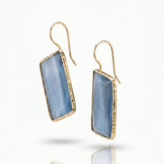 Cercei Cat Eye Glow – Oțel placat Aur 24K - OK Lux. All rights reserved. - Earrings - 