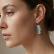Cercei Cat Eye Glow – Oțel placat Aur 24K - OK Lux. All rights reserved. - Earrings - 