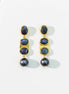 Cercei Eleganți cu Perle – Oțel Inoxidabil Placat cu Aur 24K - OK Lux. All rights reserved. - Earrings - 