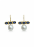 Cercei Pearl Azure – Aur 24K - OK Lux. All rights reserved. - Earrings - 