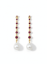 Cercei Pearl Blush – Aur 24K - OK Lux. All rights reserved. - Earrings - 