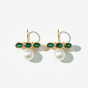 Cercei Pearl Dream – Aur 24K - OK Lux. All rights reserved. - Earrings - 