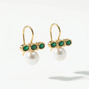 Cercei Pearl Dream – Oțel placat Aur 24K - OK Lux. All rights reserved. - Earrings - 