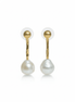 Cercei Pearl Drop – Perle pe Aur 24K - OK Lux. All rights reserved. - Earrings - 