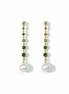 Cercei Pearl Emerald – Aur 24K - OK Lux. All rights reserved. - Earrings - 