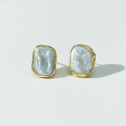 Cercei Pearl Essence – Aur 24K - OK Lux. All rights reserved. - Earrings - 