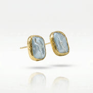 Cercei Pearl Essence – Oțel placat Aur 24K - OK Lux. All rights reserved. - Earrings - 