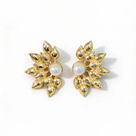 Cercei Pearl Radiance – Aur 24K - OK Lux. All rights reserved. - Earrings - 