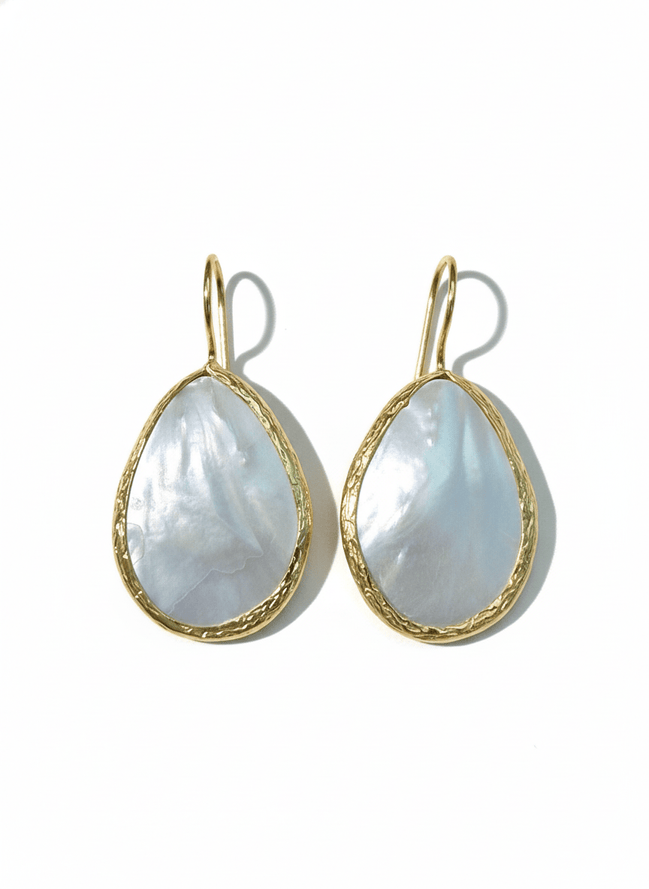 Cercei Pearl Tortiță – Aur 24K - OK Lux. All rights reserved. - Earrings - 