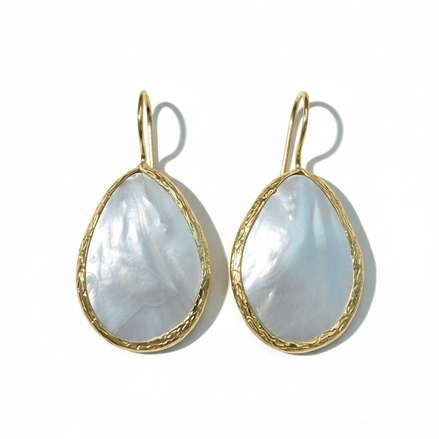 Cercei Pearl Tortiță – Aur 24K - OK Lux. All rights reserved. - Earrings - 