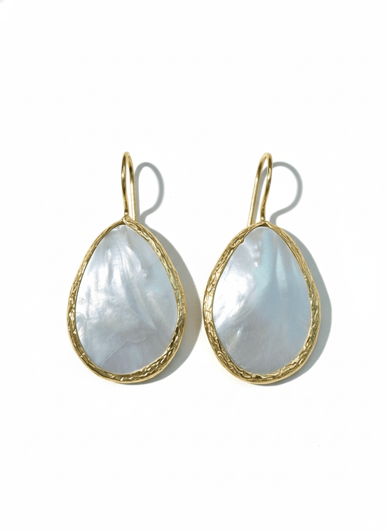 Cercei Pearl Tortiță – Aur 24K - OK Lux. All rights reserved. - Earrings - 