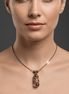 Colier Auriu Handmade cu Pirită, Hematit și Pietre 7 Chakre - Bijuterie Artizanală Unicat - OK Lux. All rights reserved. - Necklaces - 