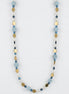 Colier din Acvamarin, Perle și Stele din Hematit - OK Lux. All rights reserved. - Necklaces - 
