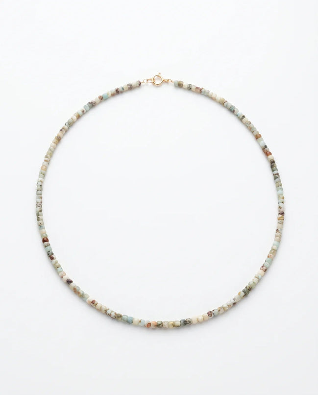 Colier Handmade cu Larimar Fațetat - OK Lux. All rights reserved. - Bijuterii - 