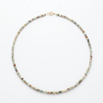 Colier Handmade cu Larimar Fațetat - OK Lux. All rights reserved. - Bijuterii - 