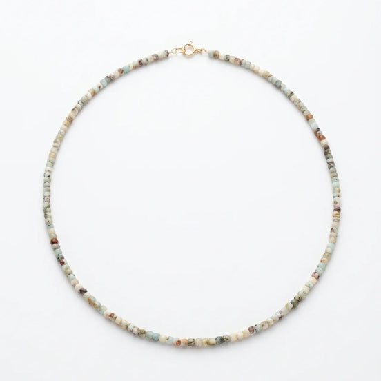 Colier Handmade cu Larimar Fațetat - OK Lux. All rights reserved. - Bijuterii - 