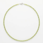 Colier Handmade cu Peridot Fațetat - OK Lux. All rights reserved. - Bijuterii - 