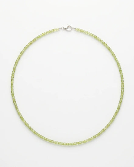 Colier Handmade cu Peridot Fațetat - OK Lux. All rights reserved. - Bijuterii - 