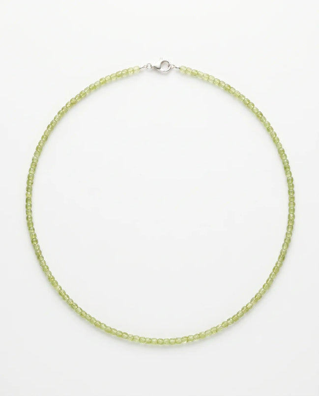 Colier Handmade cu Peridot Fațetat - OK Lux. All rights reserved. - Bijuterii - 