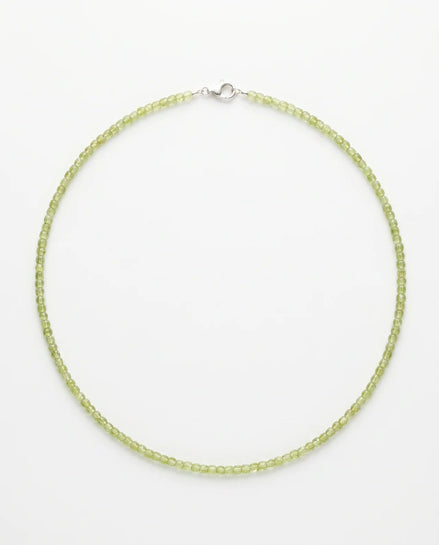 Colier Handmade cu Peridot Fațetat - OK Lux. All rights reserved. - Bijuterii - 